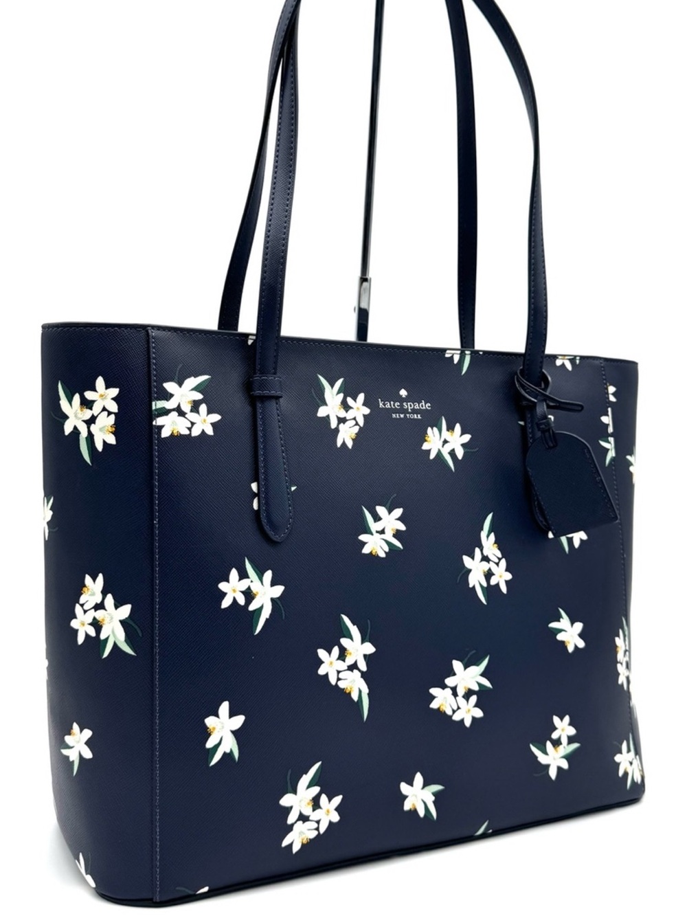 Kate Spade Schuyler Medium Tote Bag Navy Blue